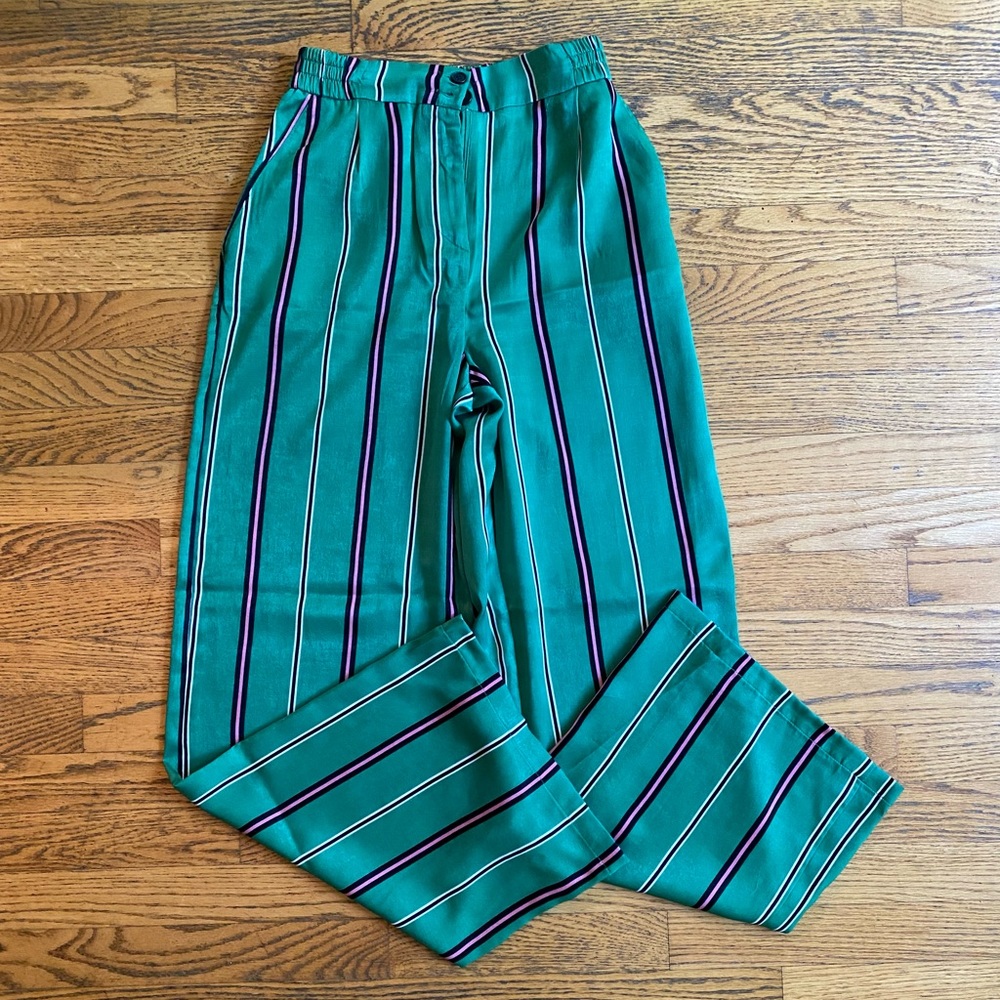 ASOS Satin Wide Leg Pants. Womens Size M.